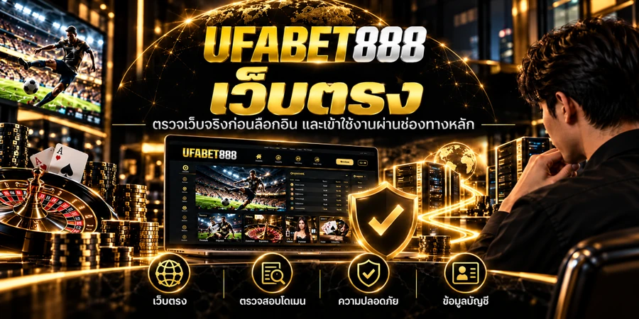 UFABET888 เว็บตรง ไม่ผ่านเอเย่นต์ — ความปลอดภัยและความมั่นคงทางการเงิน