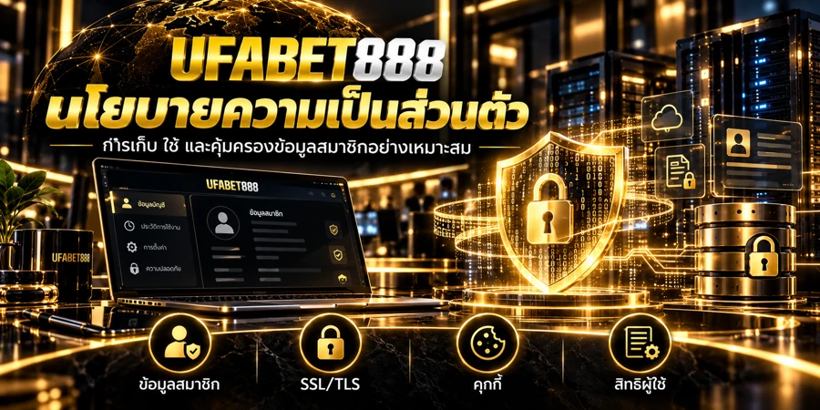 นโยบายความเป็นส่วนตัว UFABET888 — มาตรฐานการคุ้มครองข้อมูลส่วนบุคคล (PDPA)